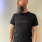 Camiseta Negra Hombre- Braille  'SALVAJE'